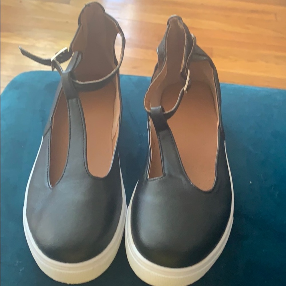 Black Mary Jane Style Sneaker